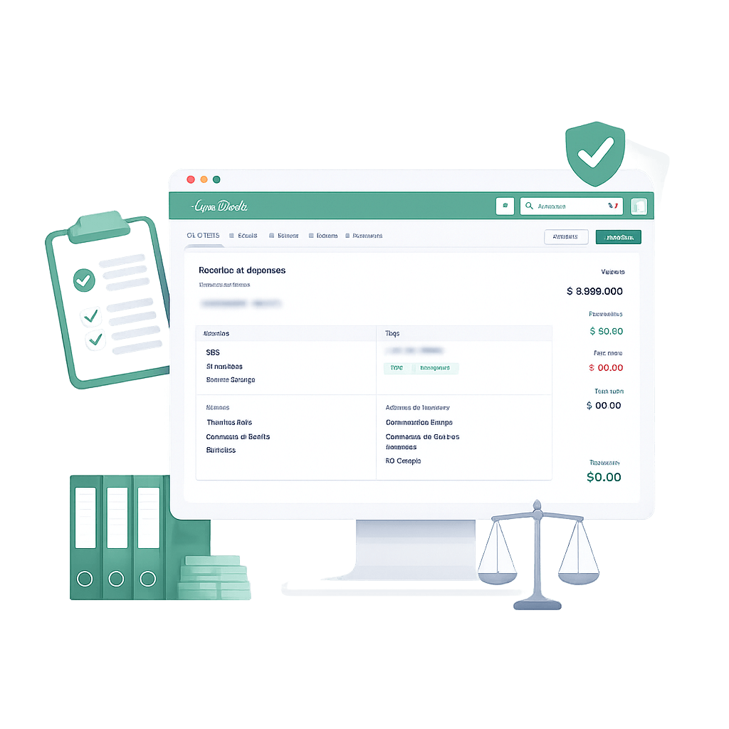 Tableau de bord et conformité